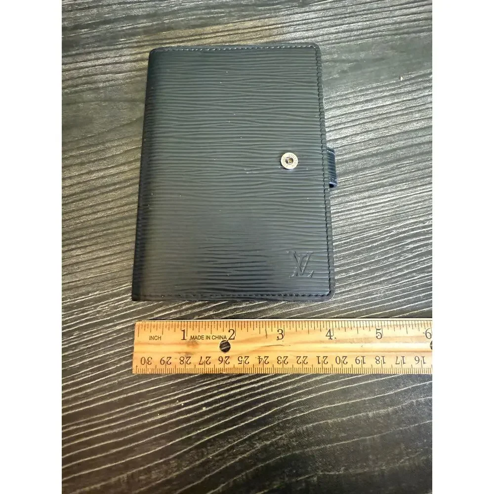 Louis Vuitton Epi Agenda PM in Black